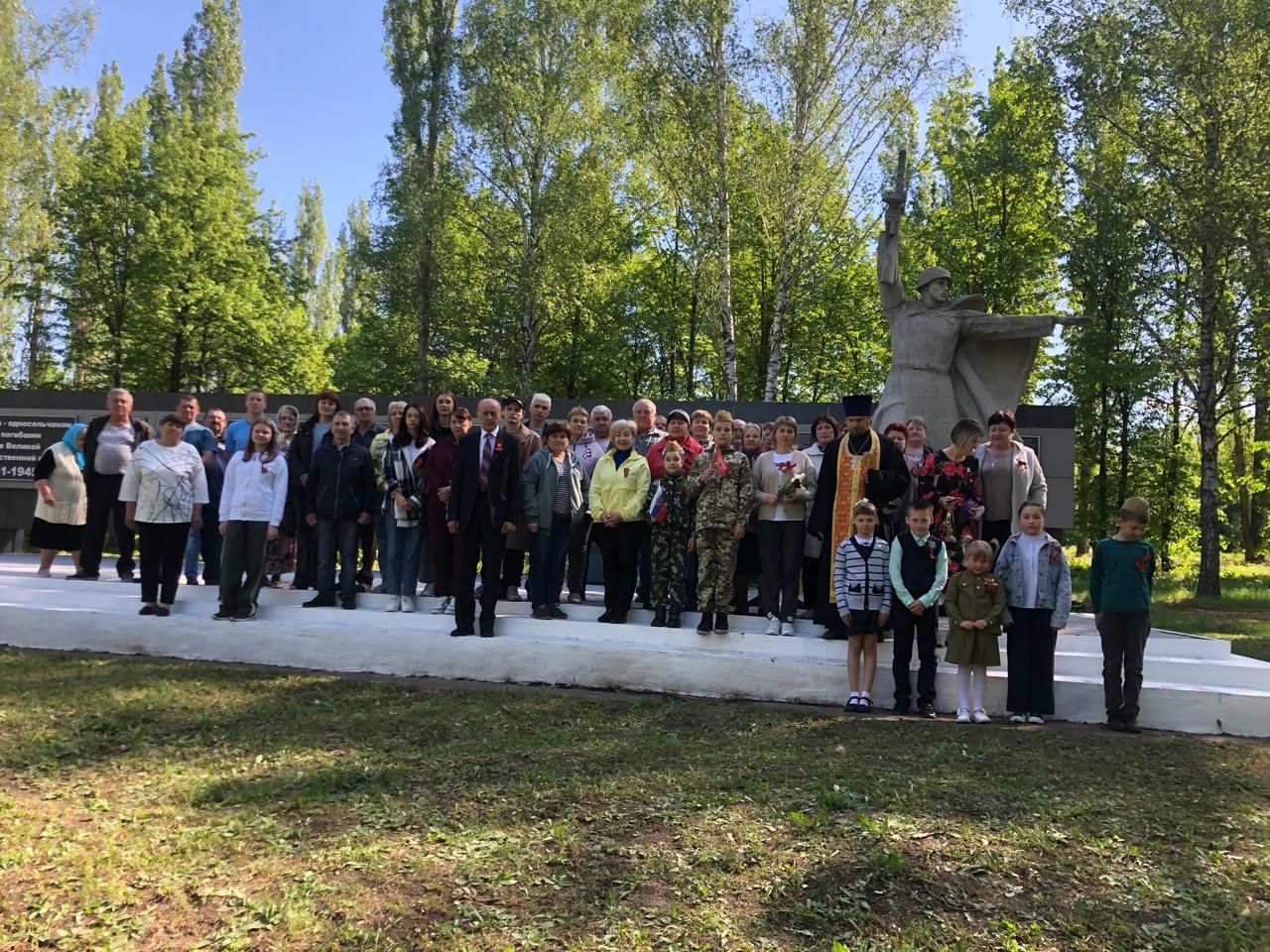 Митинг памяти и благодарственный молебен в день 80-летия Великой Победы