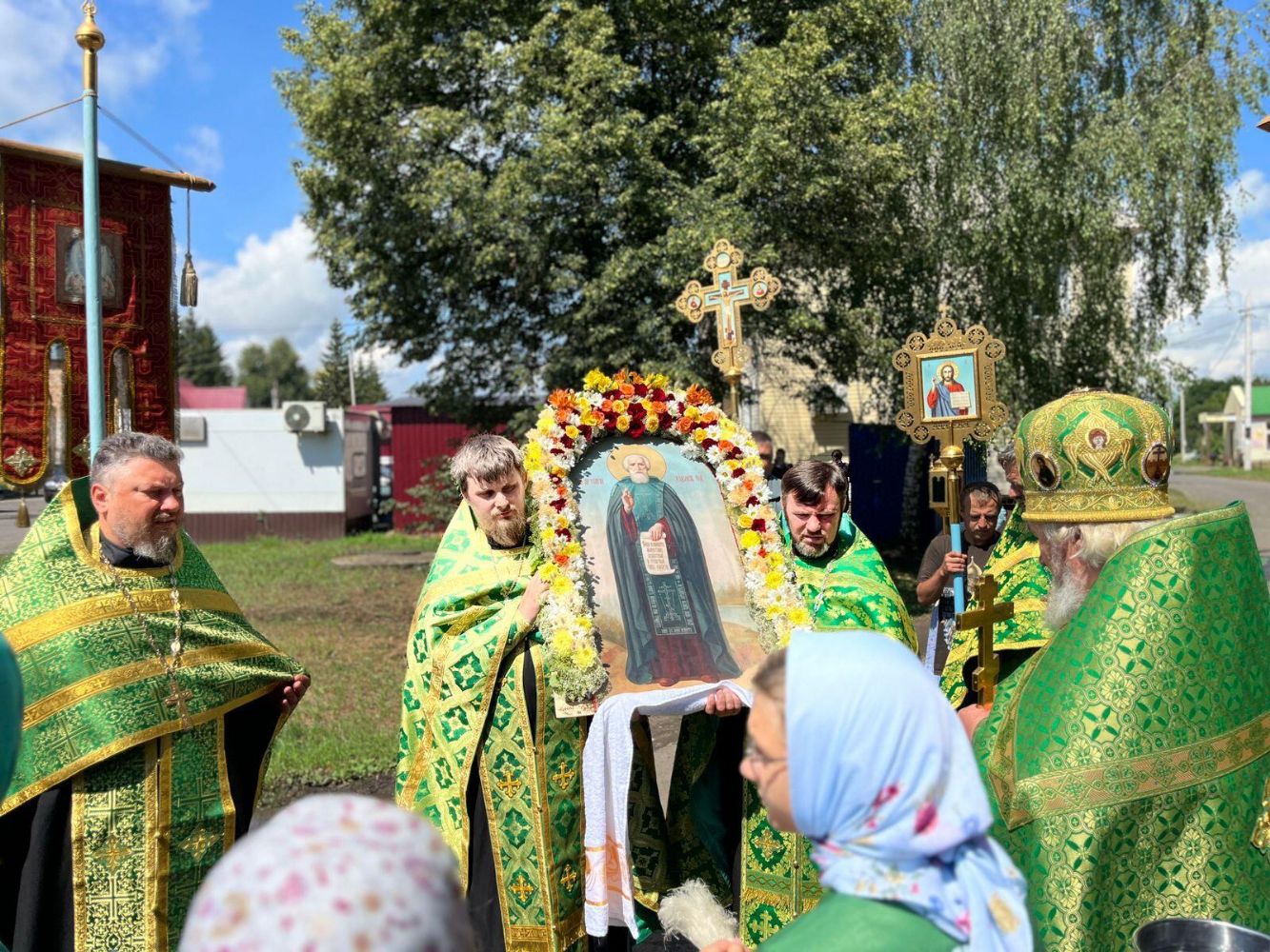 Обретение честных мощей преподобного Сергия Радонежского